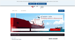 Desktop Screenshot of jobsite.gcaptain.com