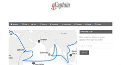 Desktop Screenshot of gcaptain.com